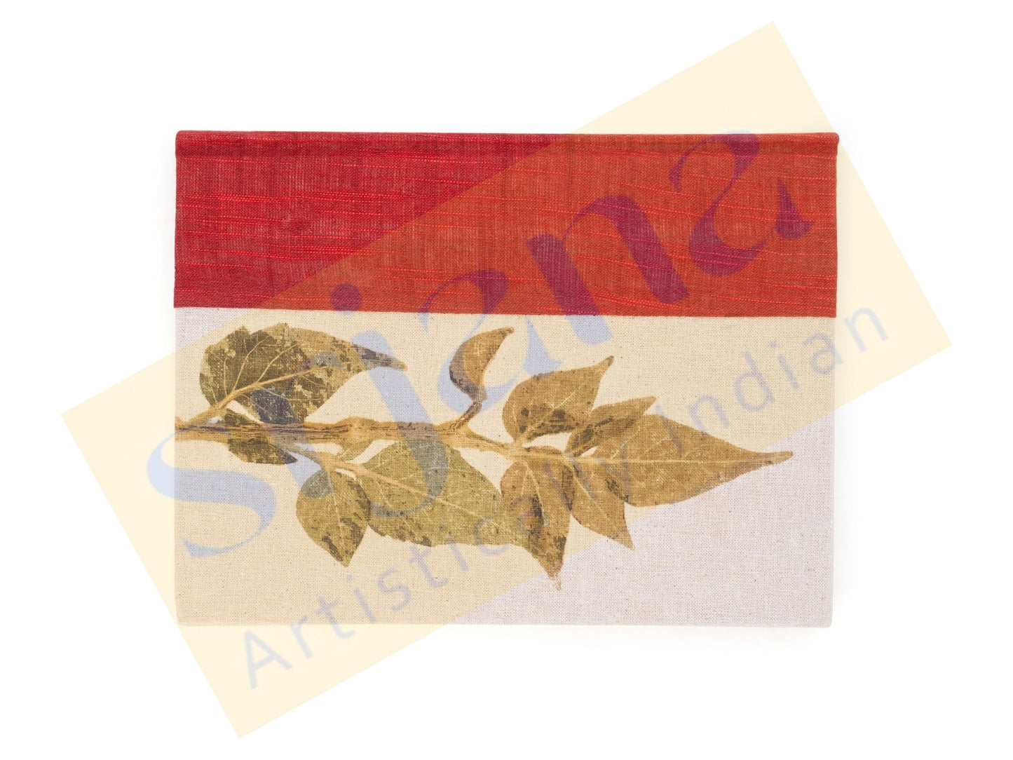 Leaf Pressed Notebook