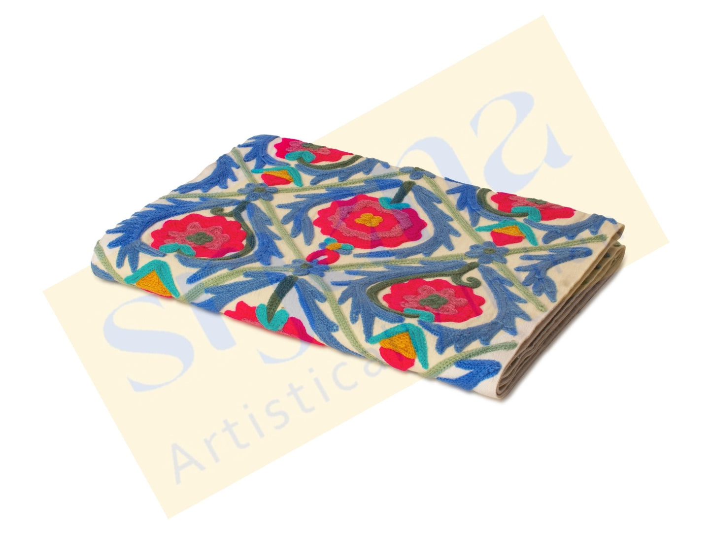 Suzani Embroidered Table Runner