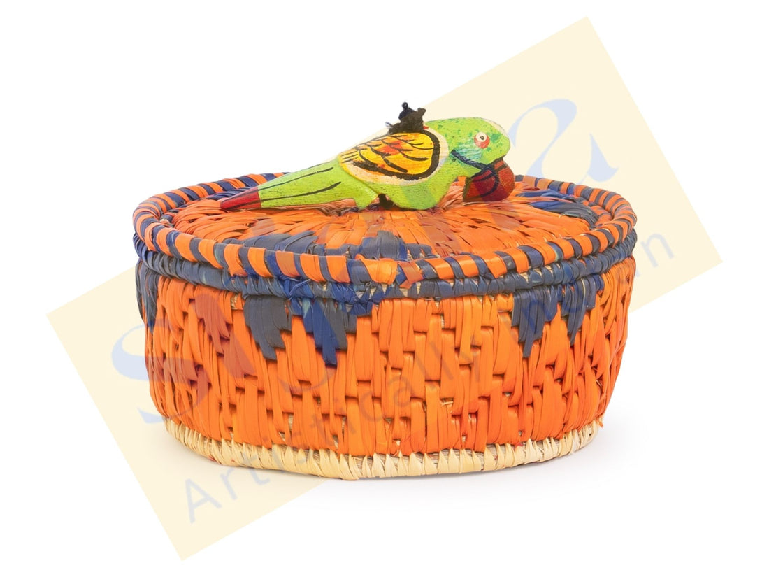 Moonj Grass Storage Basket