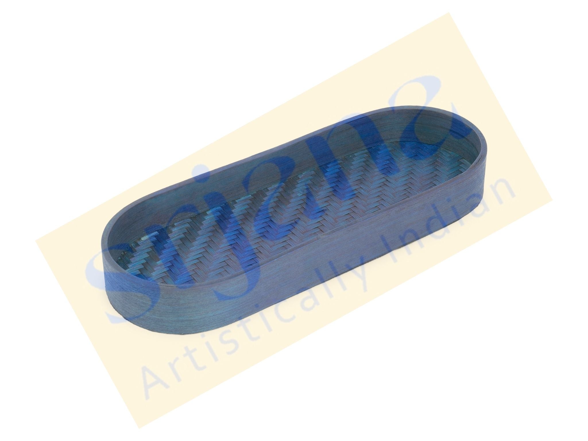 Bamboo Oval Organizer