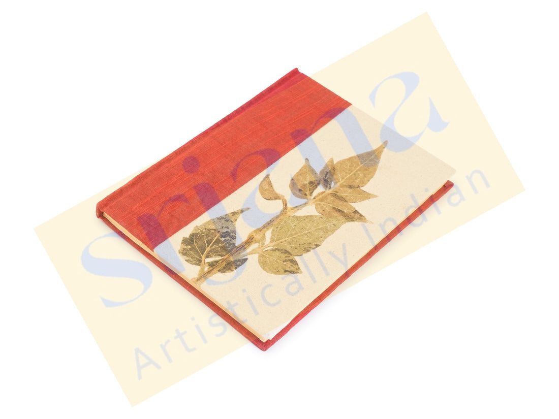 Leaf Pressed Notebook