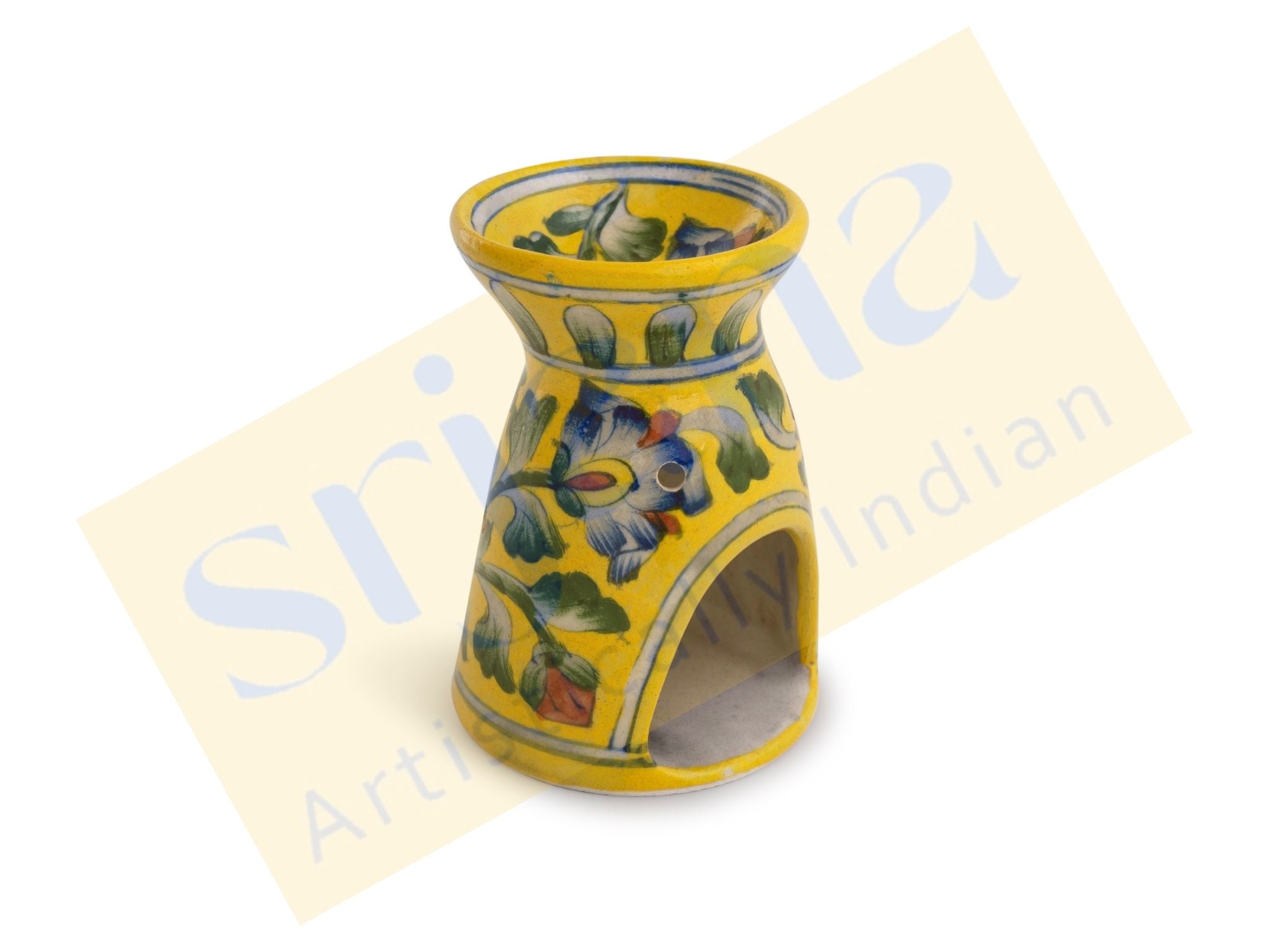 Blue Pottery Oil Burner