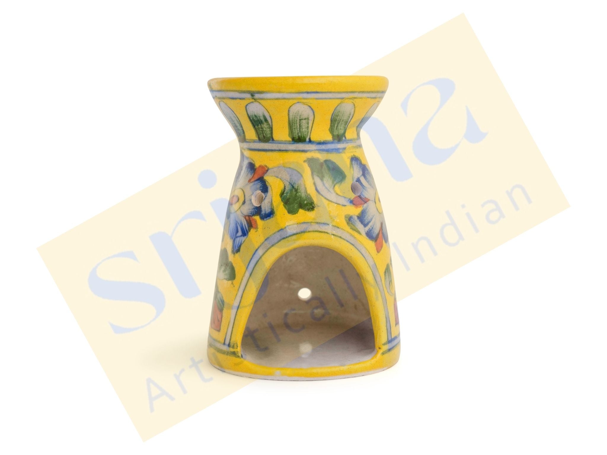 Blue Pottery Oil Burner