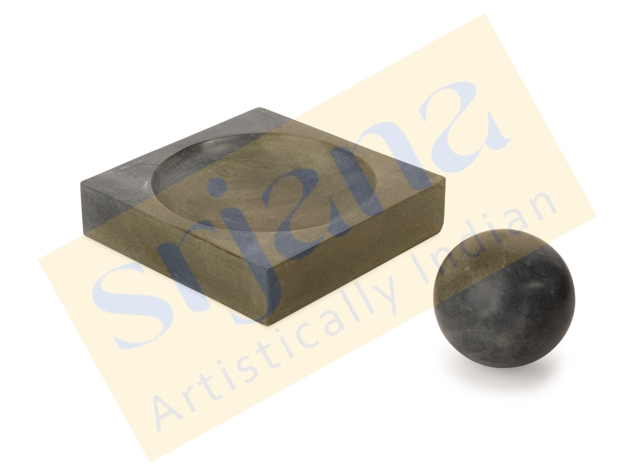 Marble Mortar And Pestle