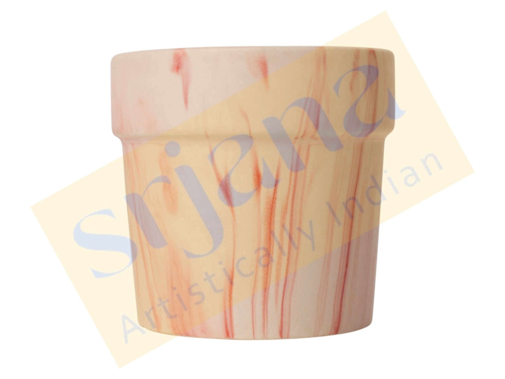 Dual Tone Ceramic Planter