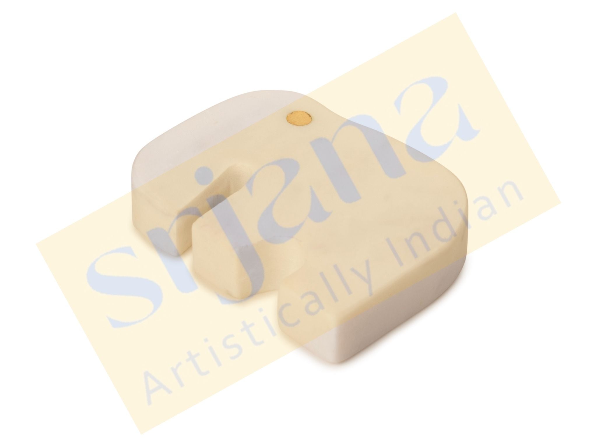 Elephant Shaped Marble Coaster