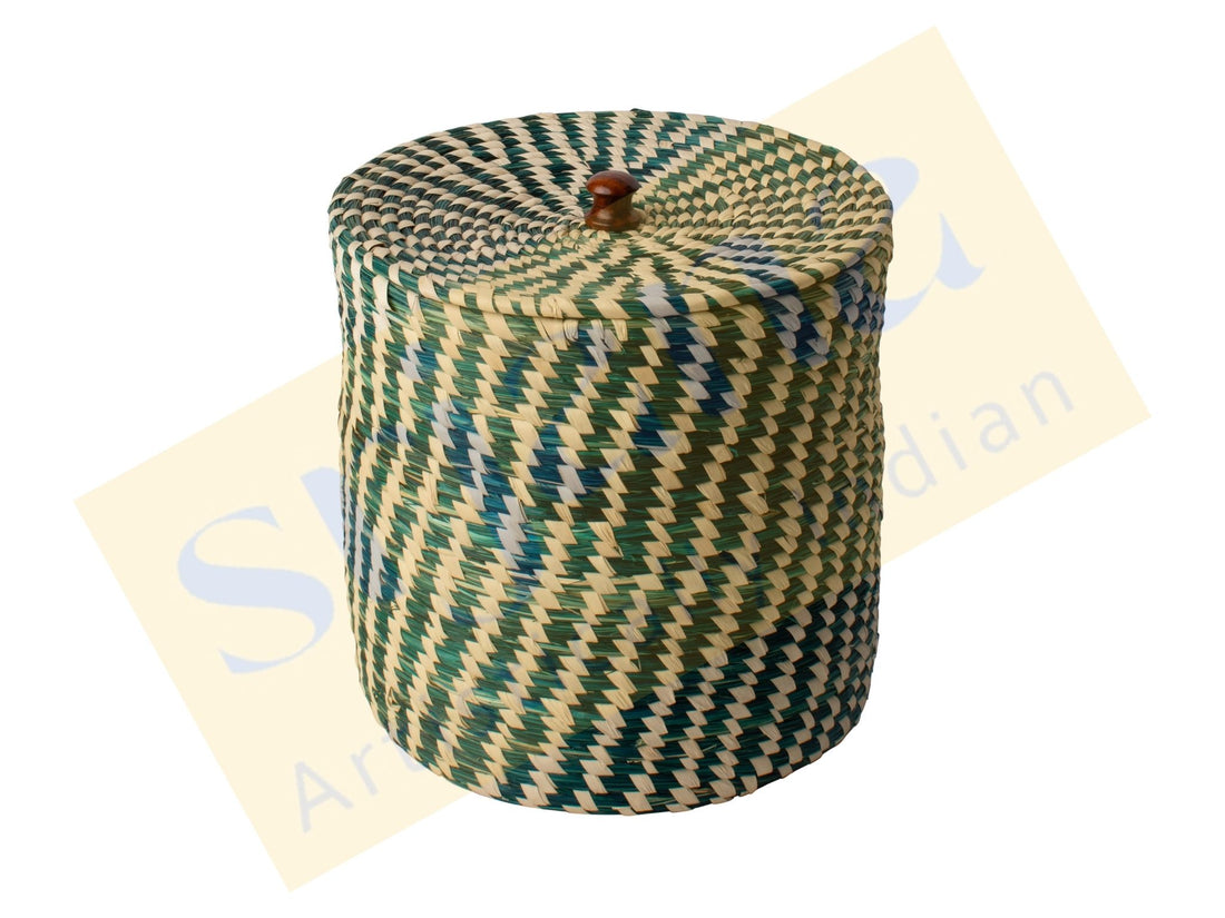 Sabai Grass Multi Purpose Basket With Lid