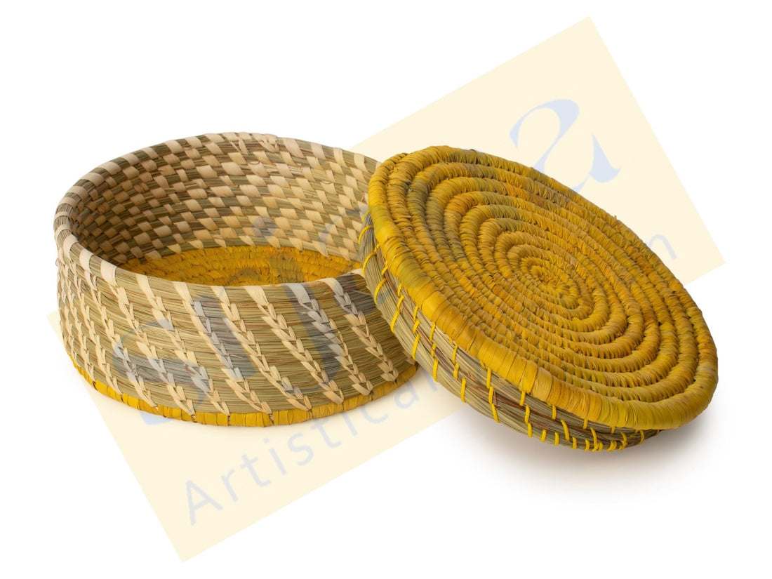 Sabai Grass Round Basket