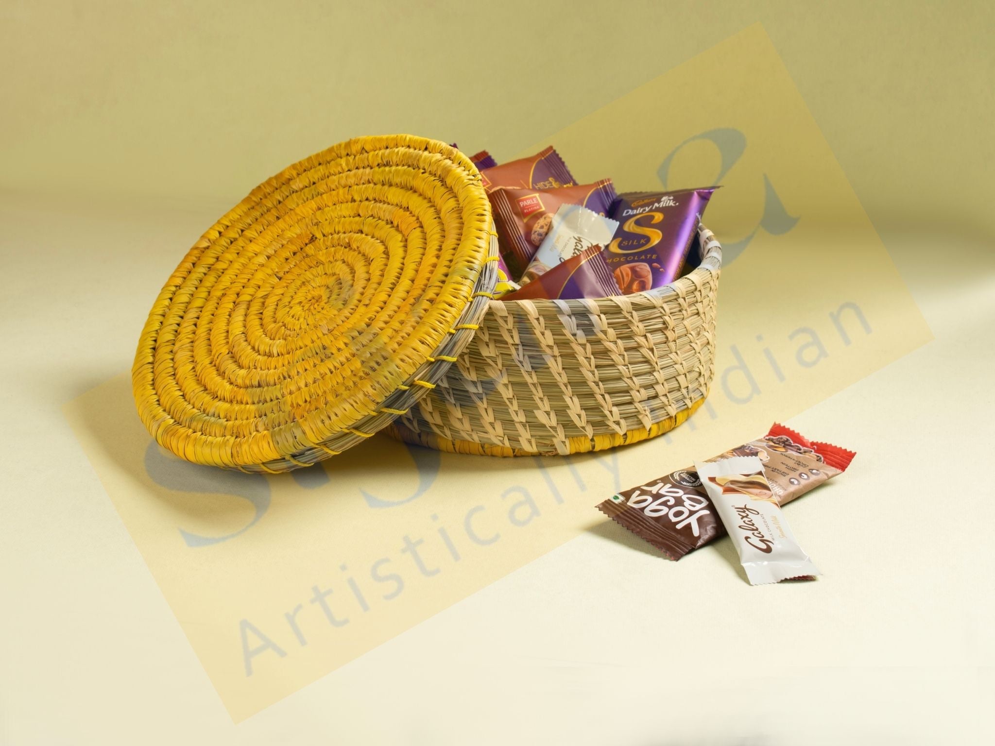 Sabai Grass Round Basket