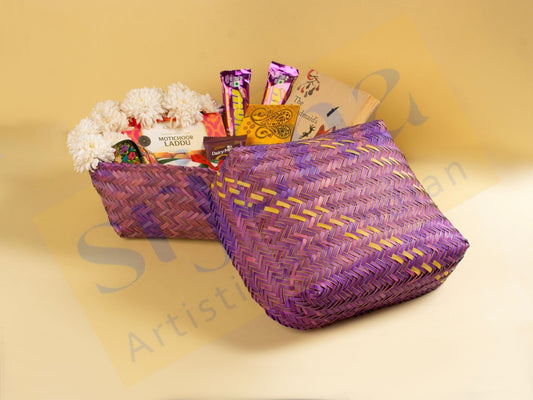 Sitalpatti Square Basket