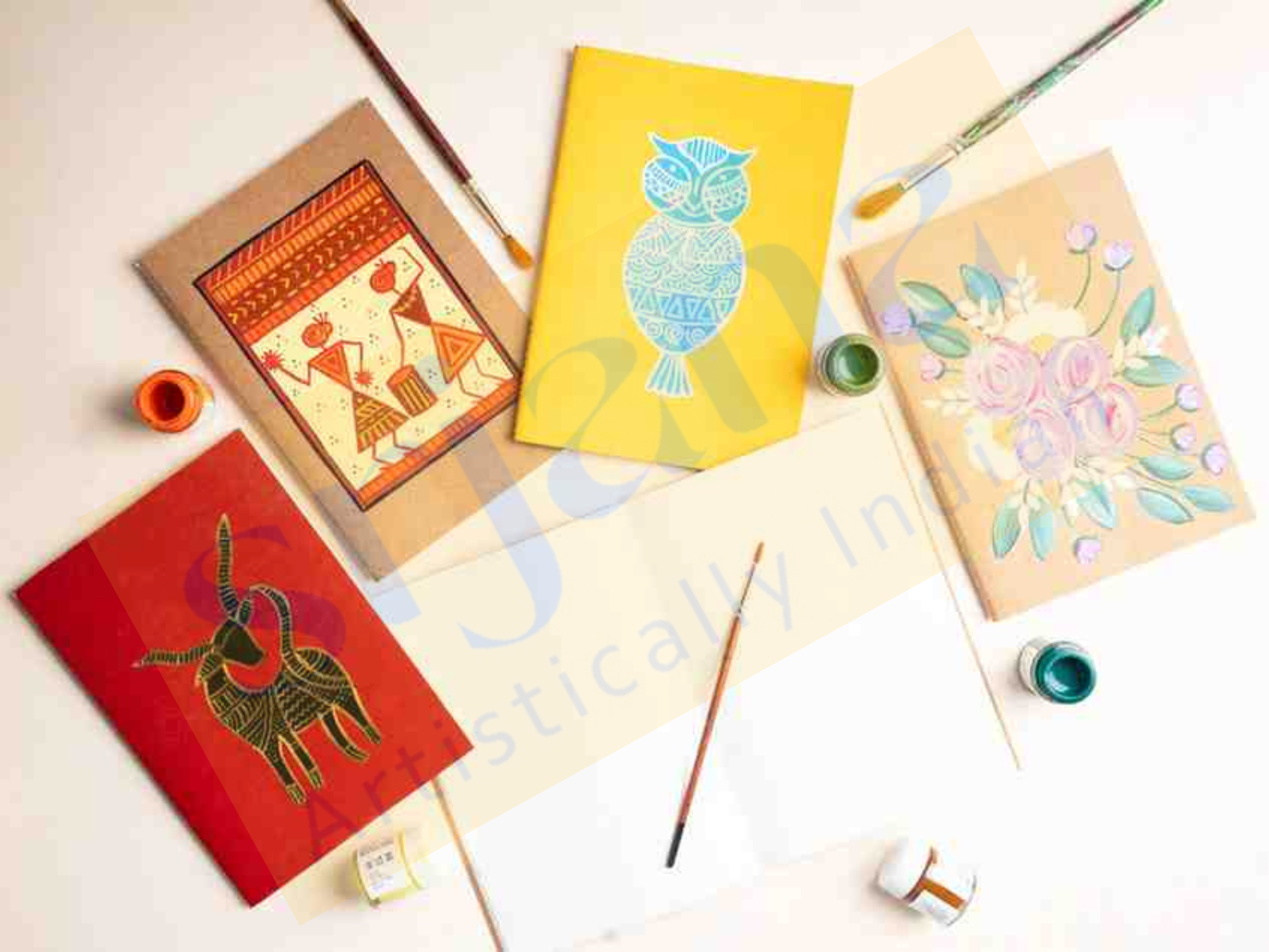 Hand-Painted Diaries (per piece)