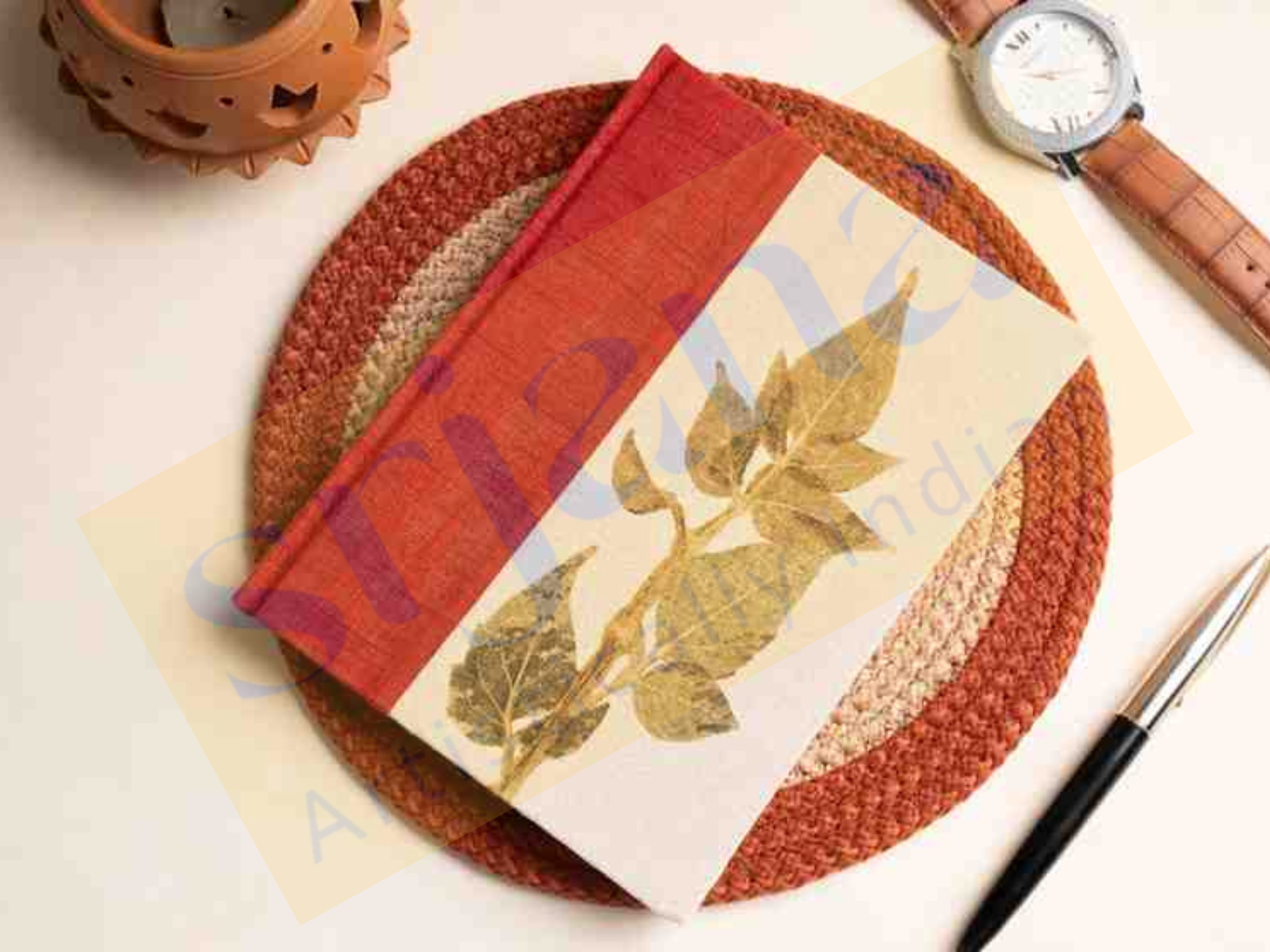 Leaf Pressed Notebook