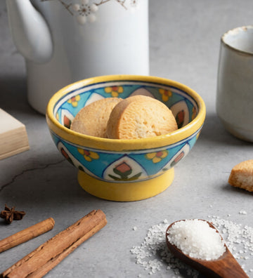Blue Pottery Bowl