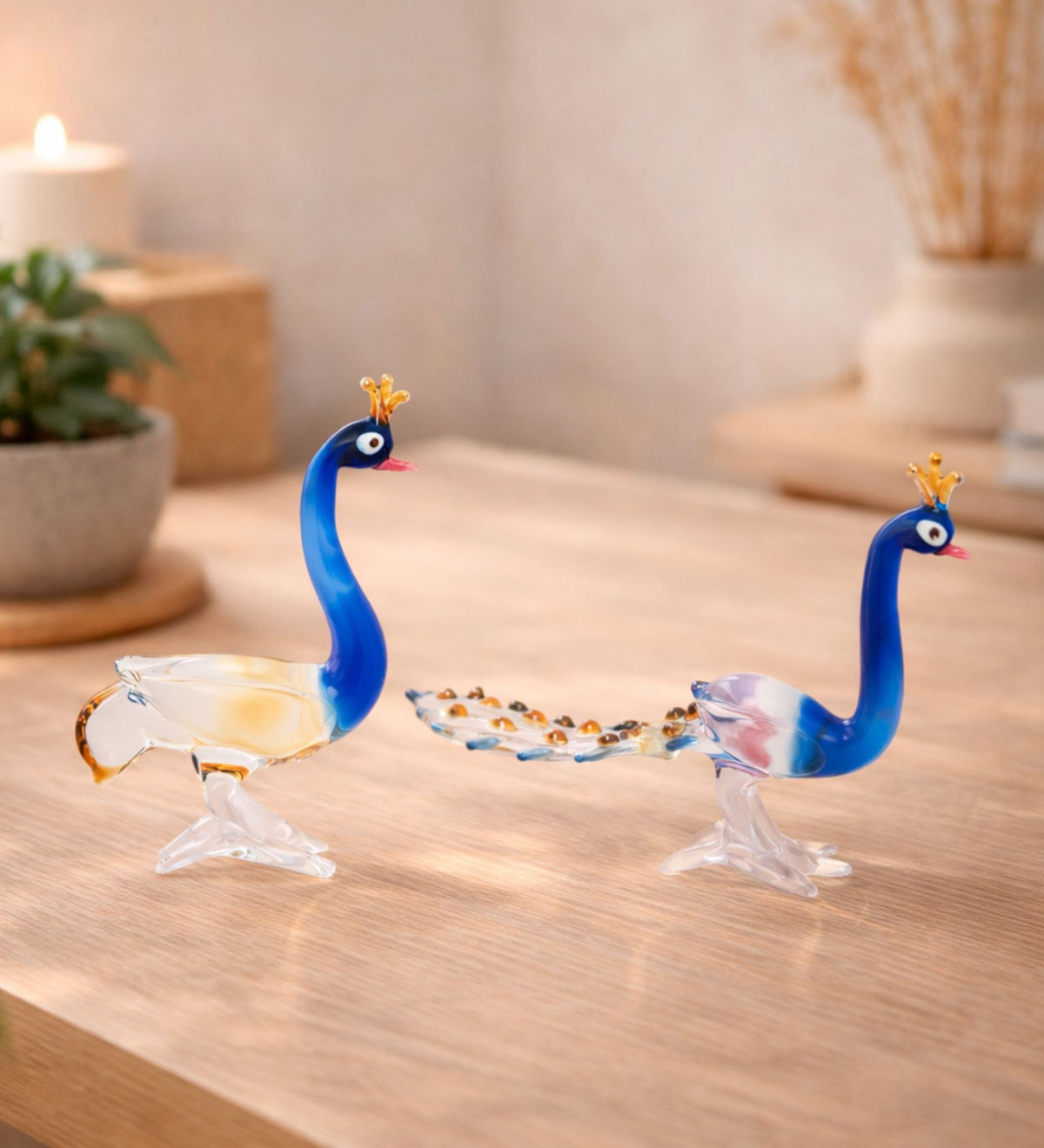 Glass Peacock