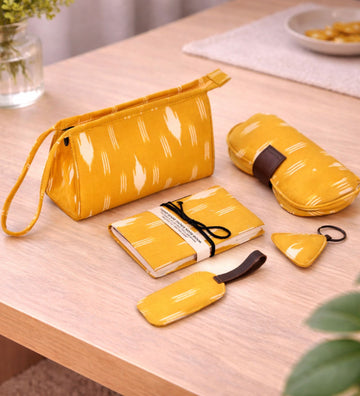 Handcrafted Ikkat Office Gift Set