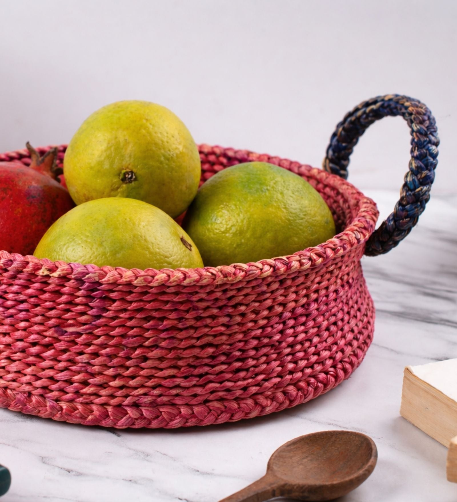 Hogla Grass Round Basket