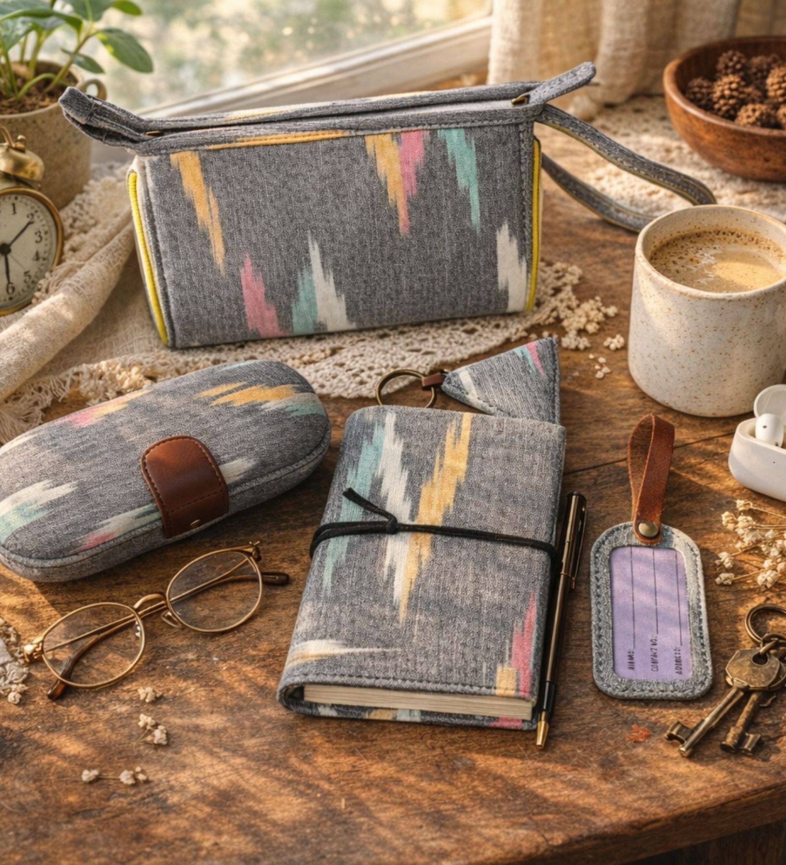 Travel Cum Organizer Kit Grey