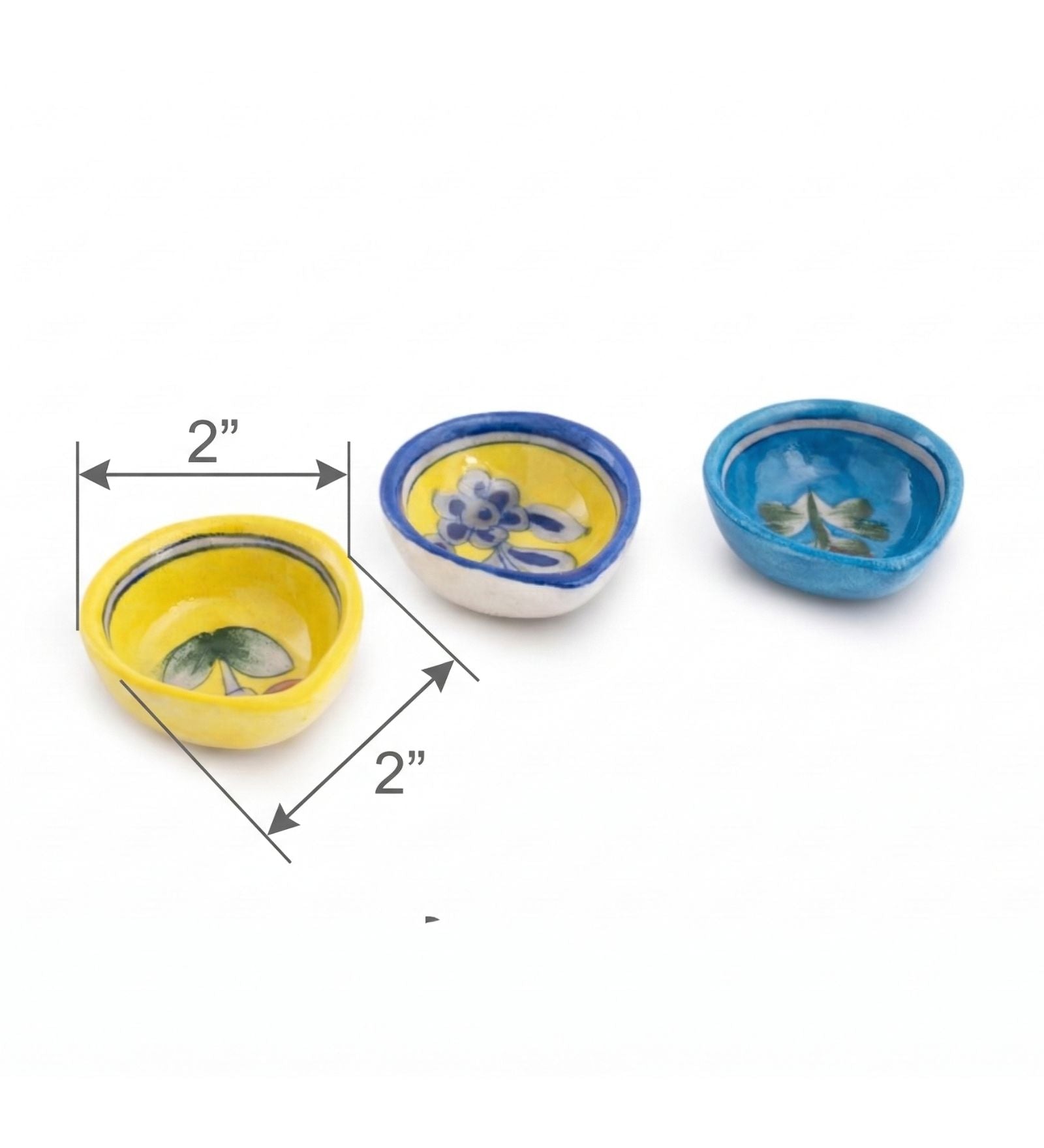 Blue Pottery Diyas