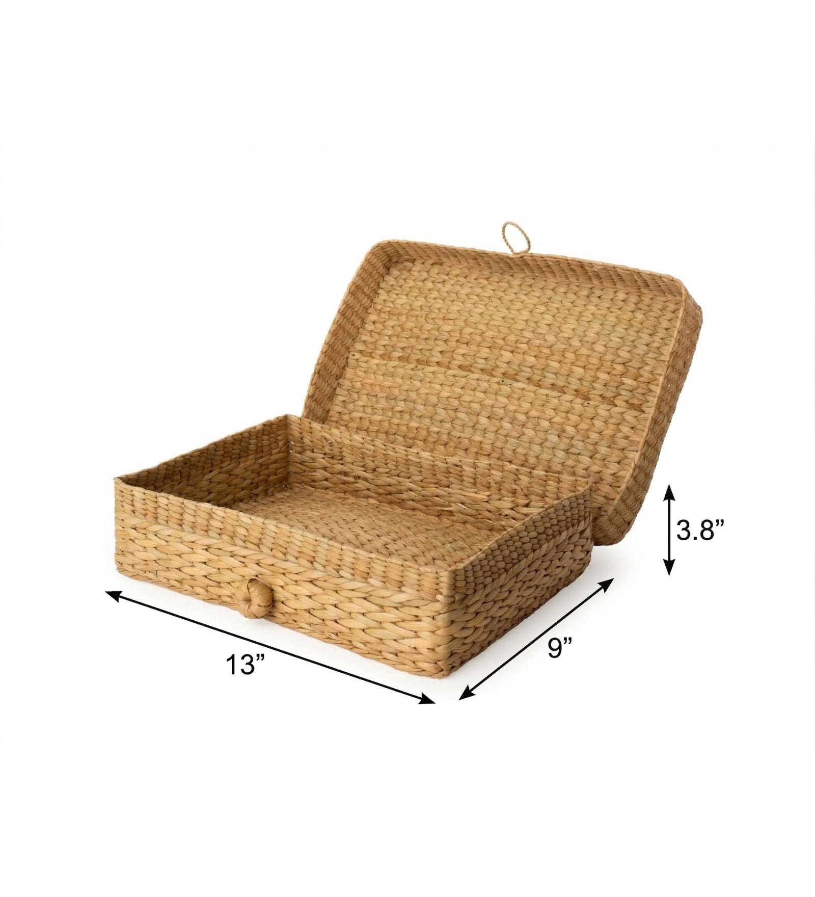 Kauna Grass Trousseau Basket With Closure