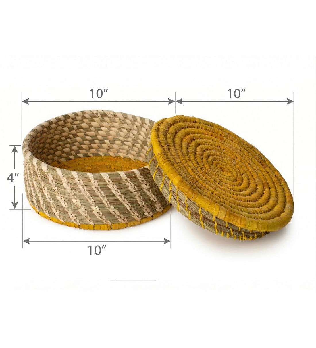Sabai Grass Round Basket