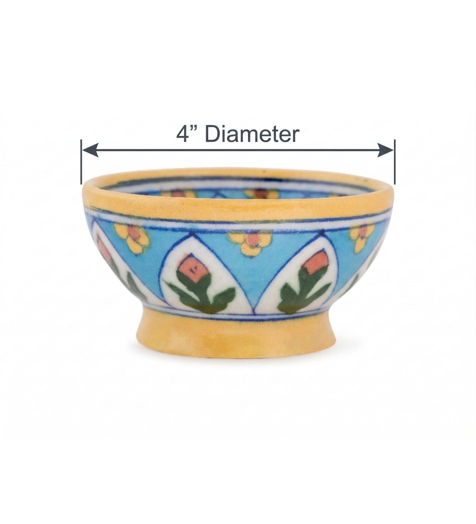 Blue Pottery Bowl