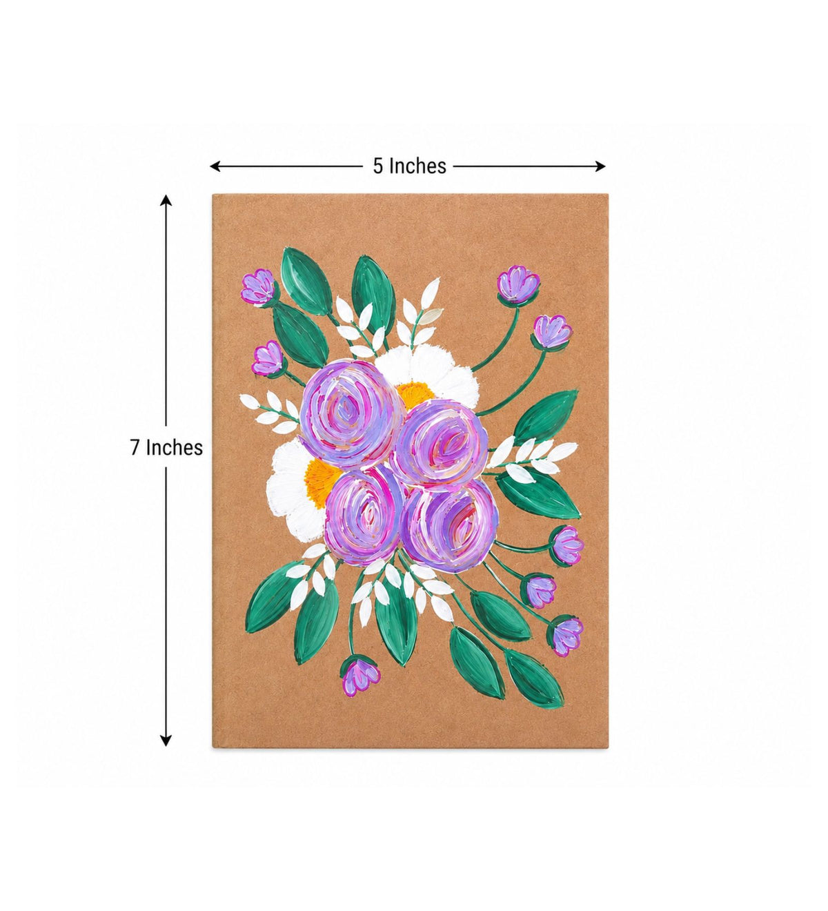 Hand-Painted Diaries (Set of 4)