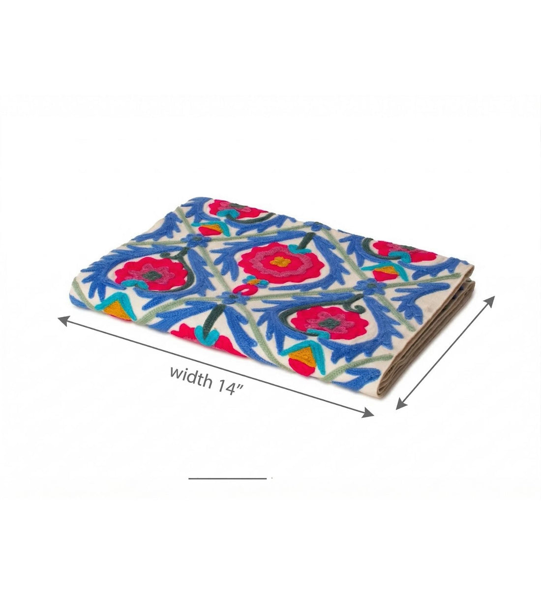 Suzani Embroidered Table Runner