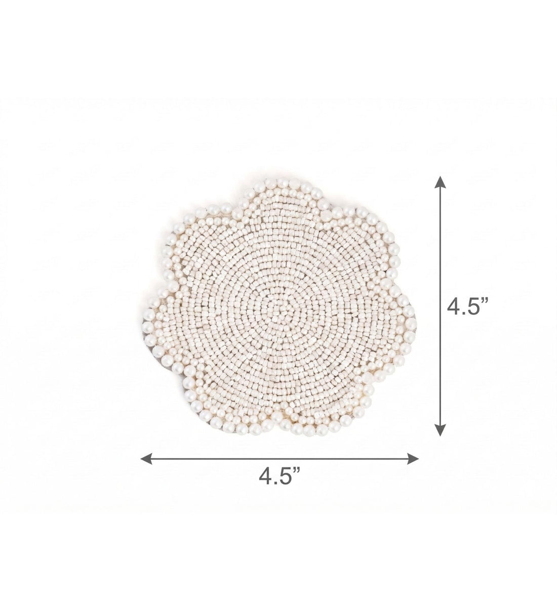 Hand Beaded Coaster (Set of 2/Pair)