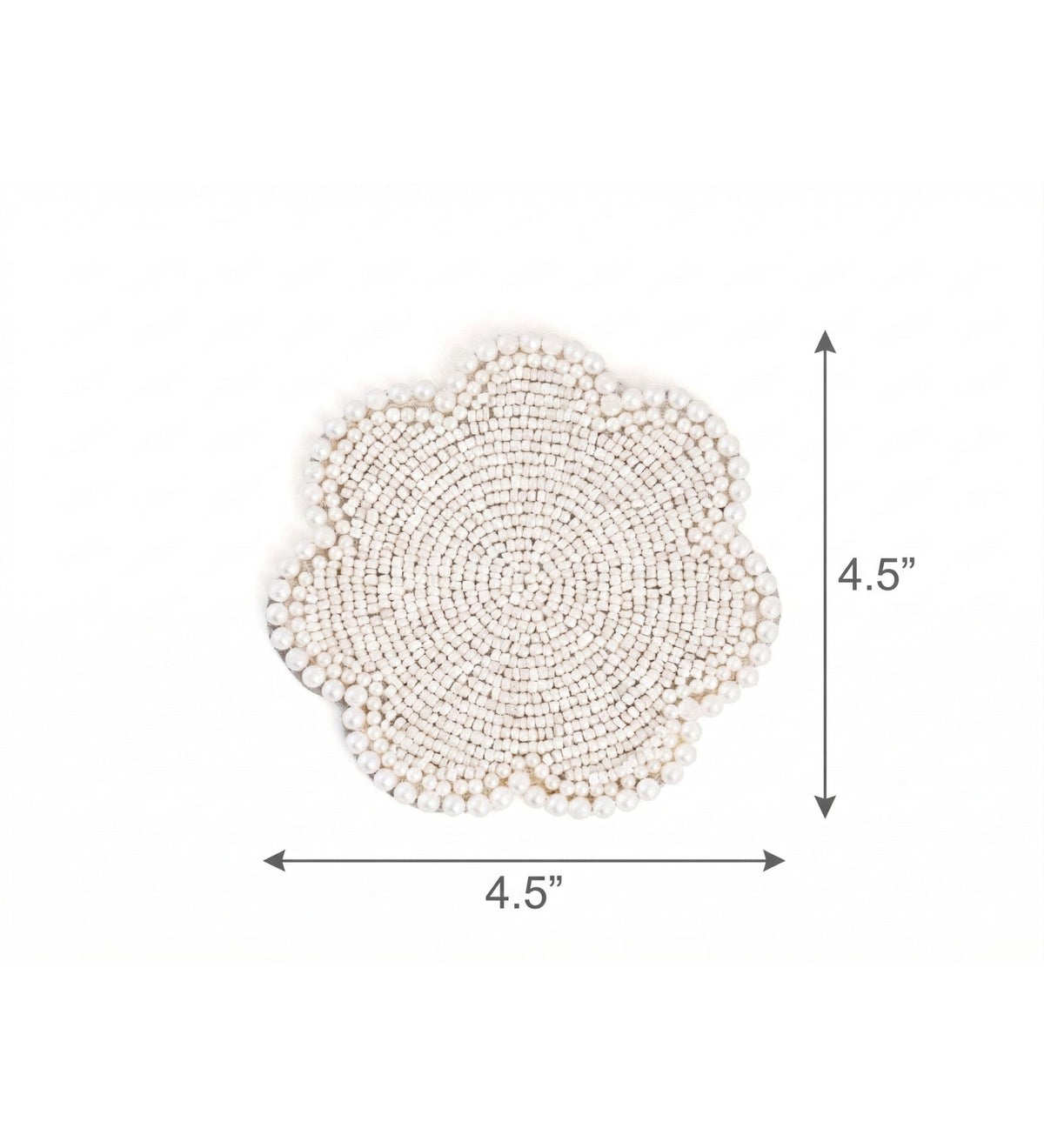 Hand Beaded Coaster (Set of 2/Pair)
