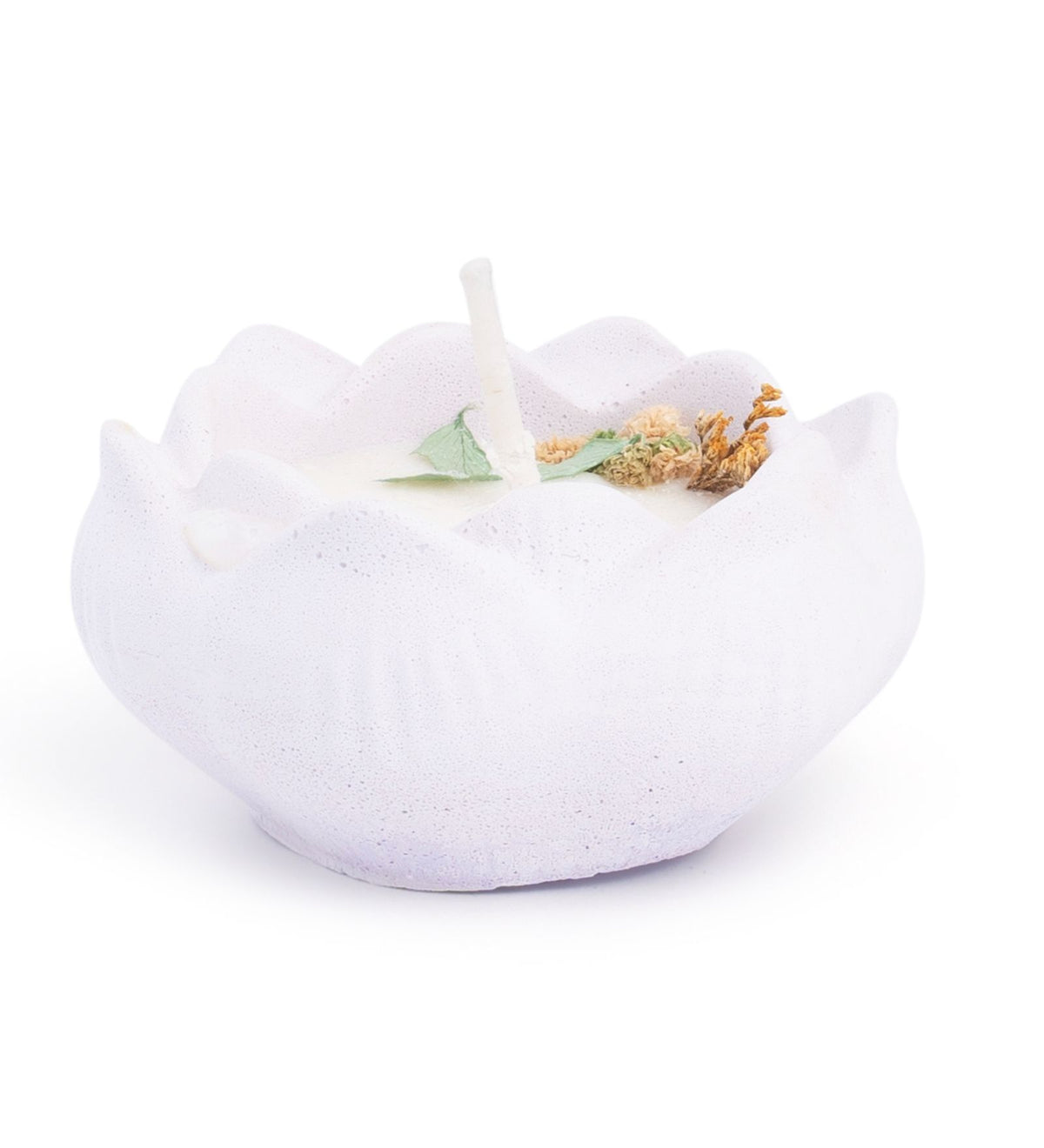 Lotus-Shaped Scented Candle