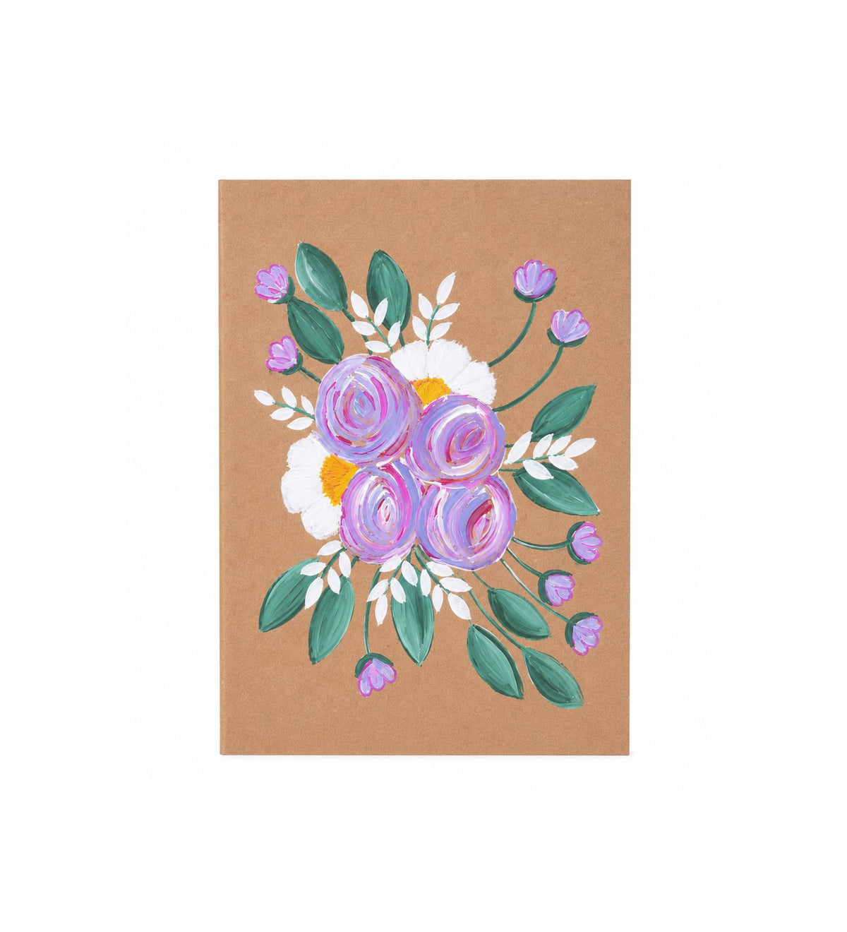 Hand-Painted Diaries (Set of 4)