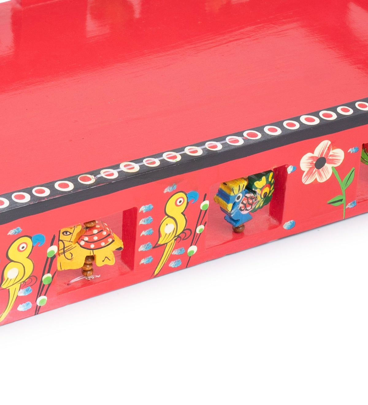 Handpainted Wooden Storage Tray