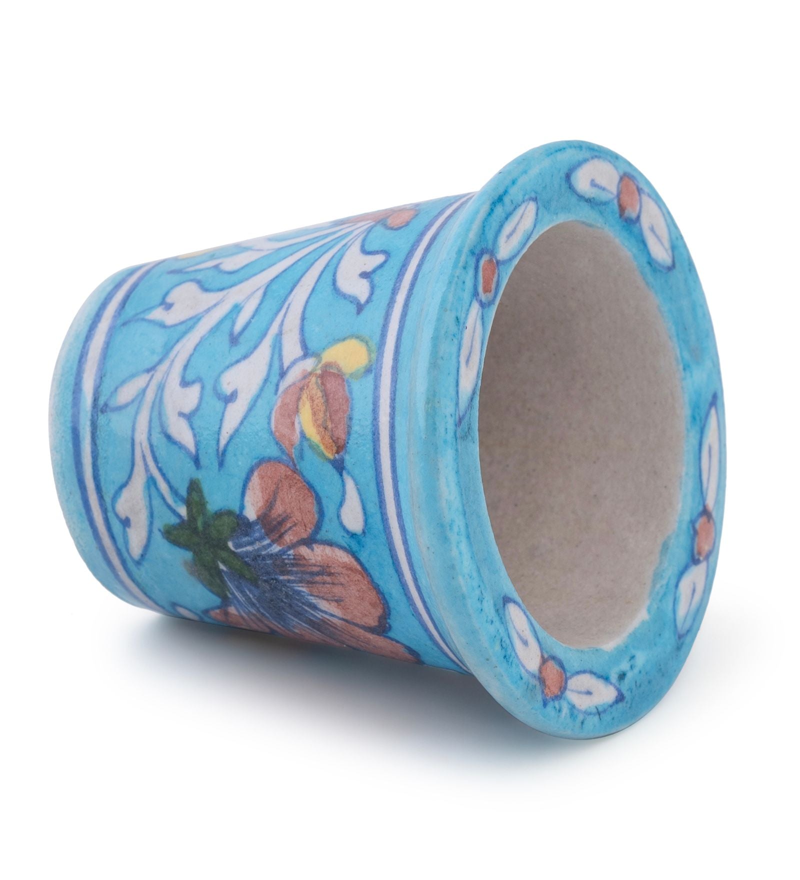 Blue Pottery Planter