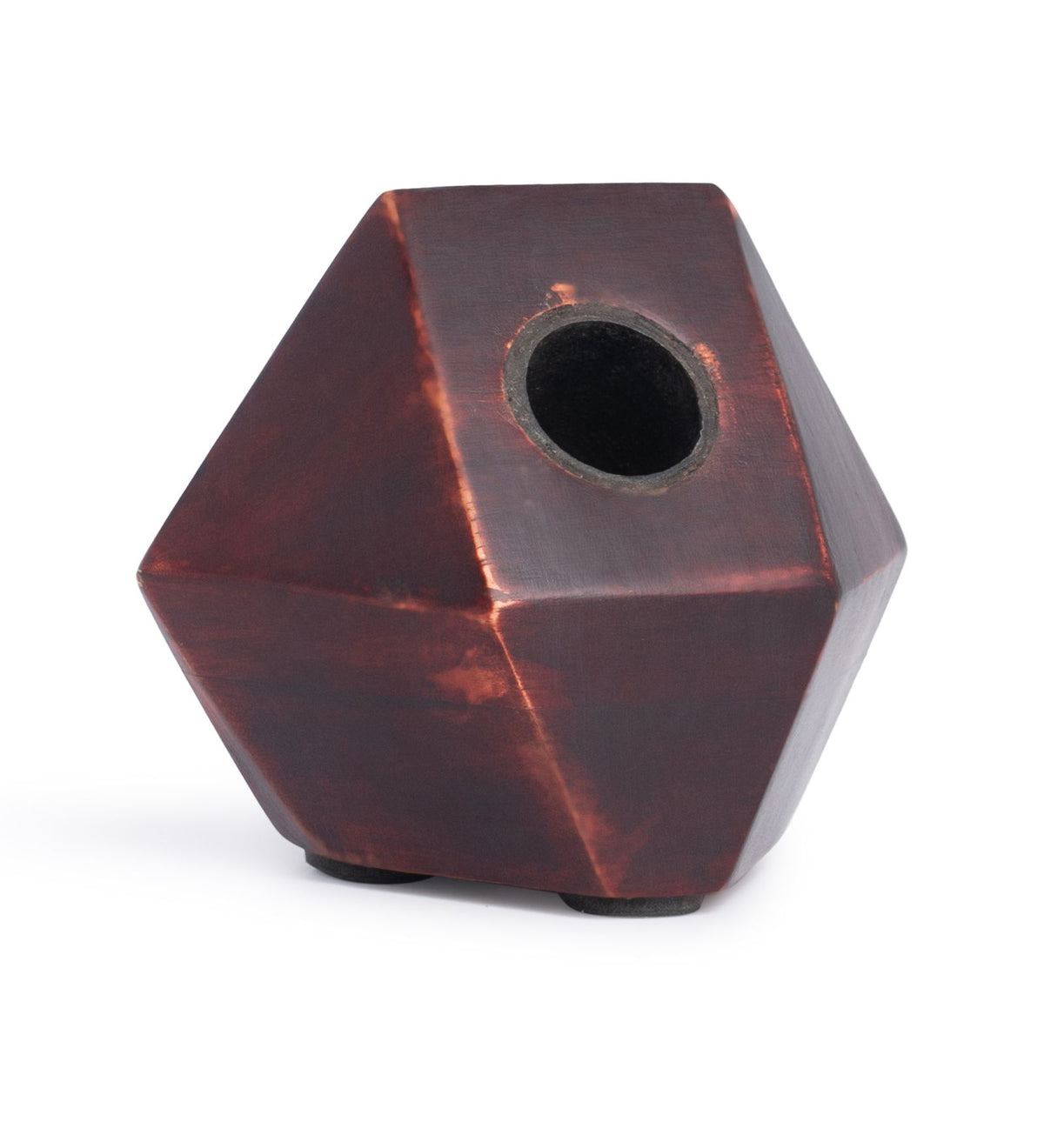 Geometric Wooden Pen Holder