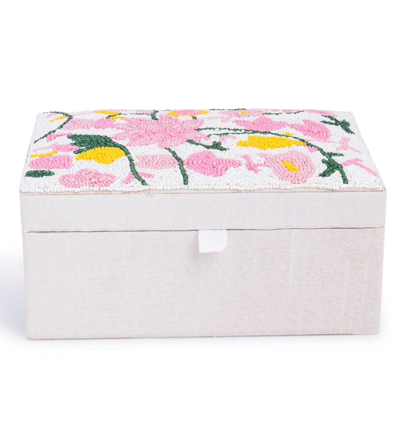 Beaded Square Box