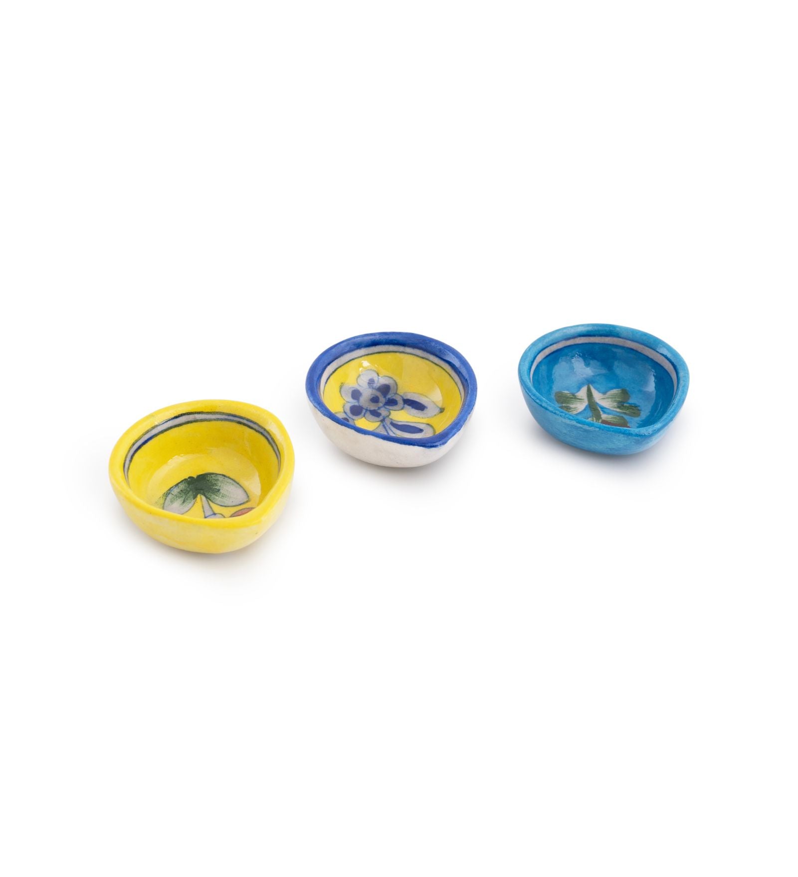 Blue Pottery Diyas