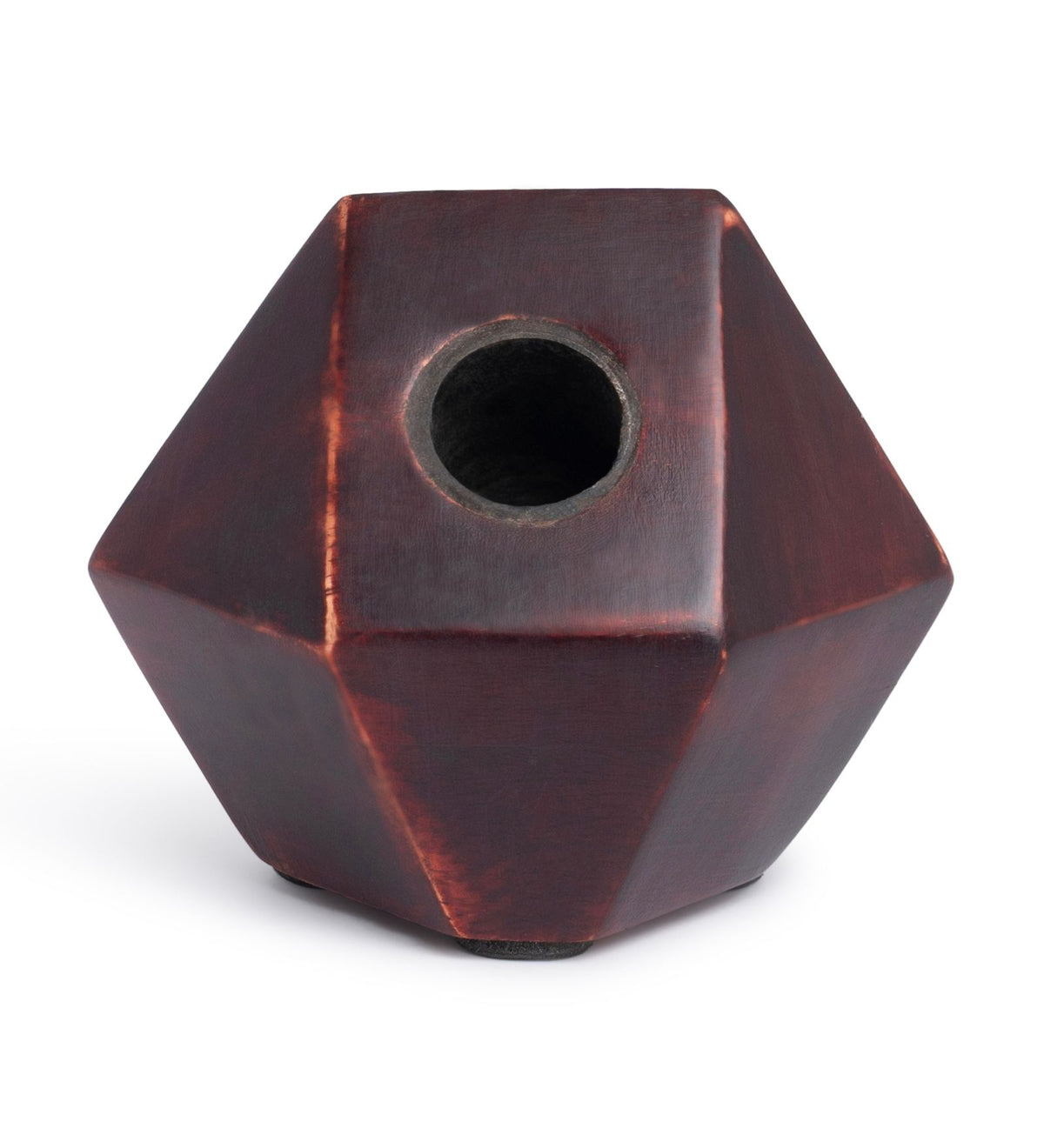 Geometric Wooden Pen Holder
