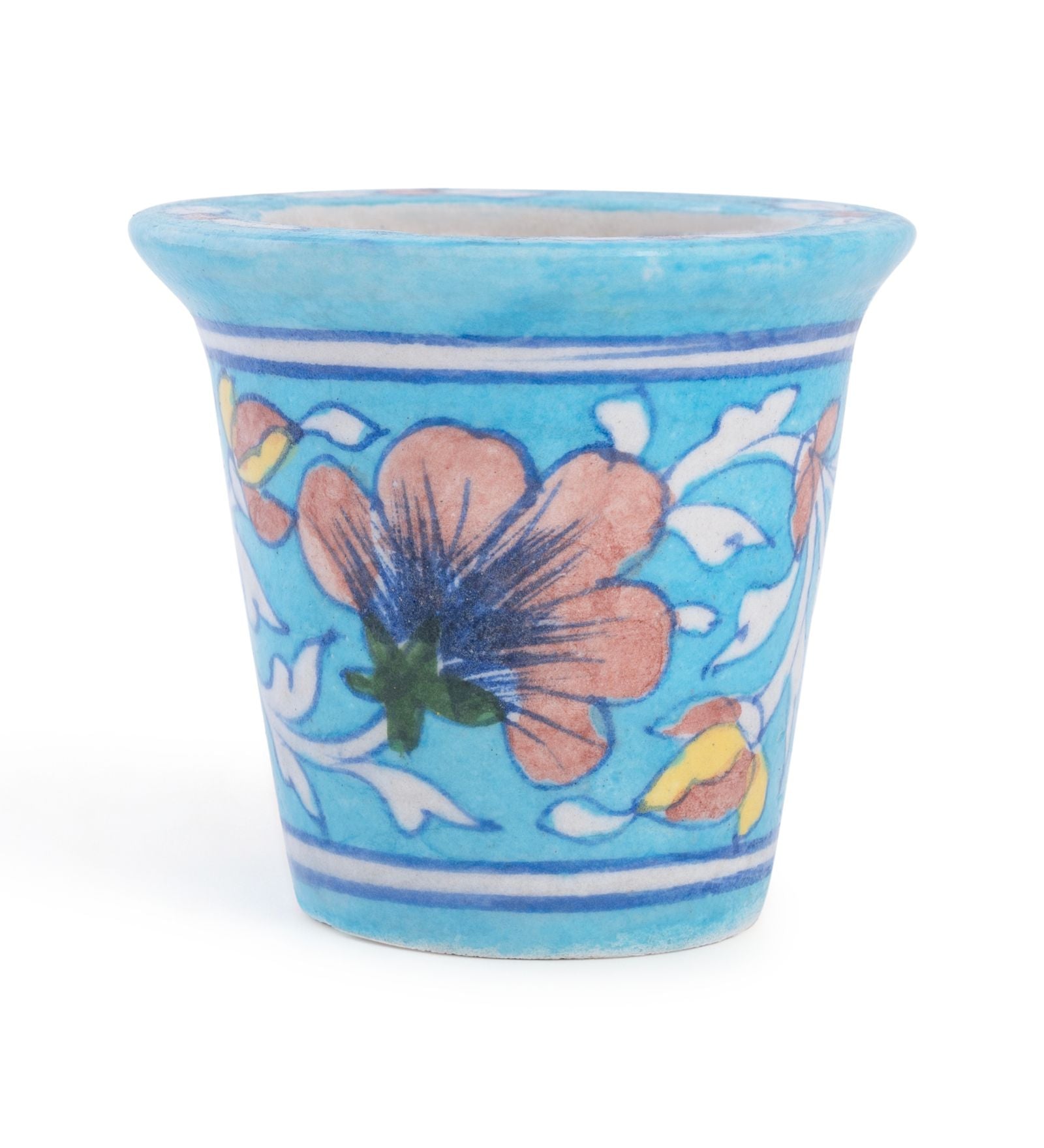Blue Pottery Planter