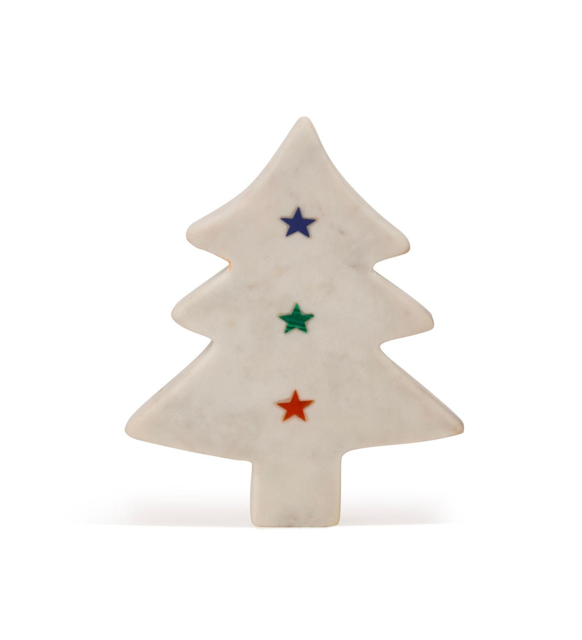 Christmas Tree Shaped Marble Coaster (Set of 2/Pair)