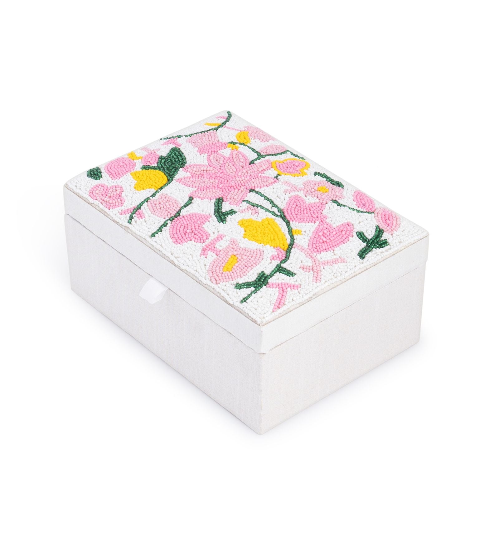 Beaded Square Box