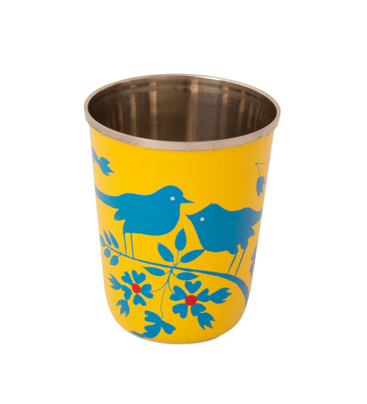 Hand Painted Steel Glass (Capacity 180 ml)