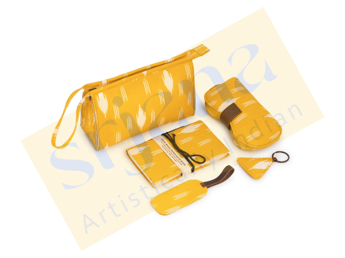 Handcrafted Ikkat Office Gift Set