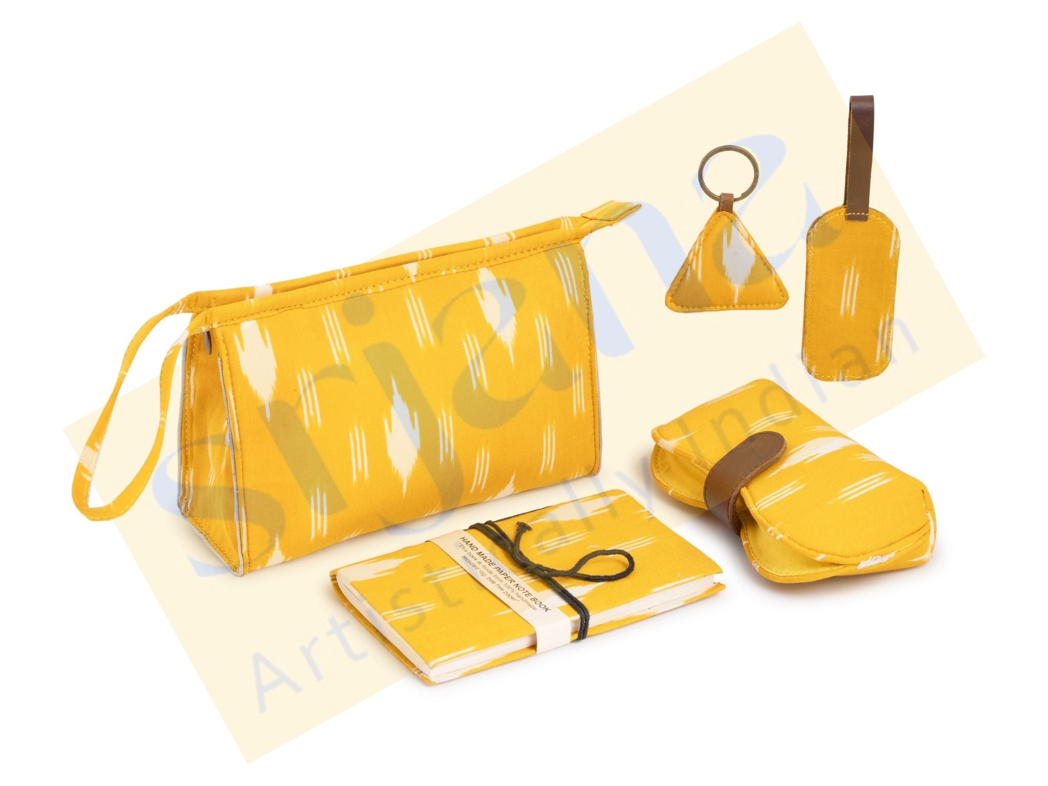 Handcrafted Ikkat Office Gift Set