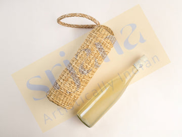 Handwoven Kauna Grass Wine Bottle Case