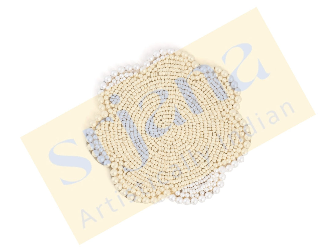 Hand Beaded Coaster