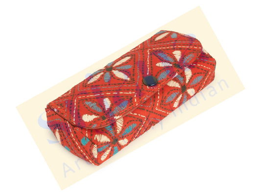 Embroidered Sunglasses Cover