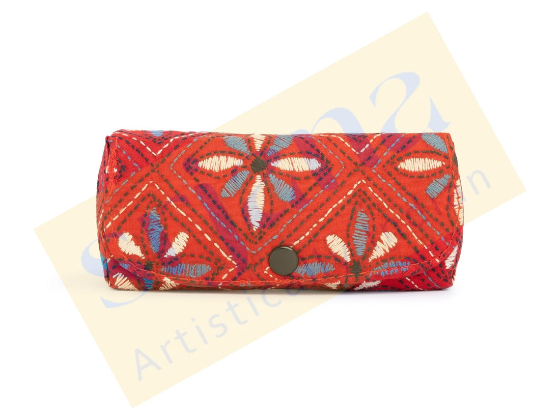 Embroidered Sunglasses Cover